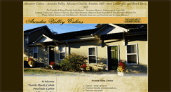 Desktop Screenshot of missouri-cabins.com